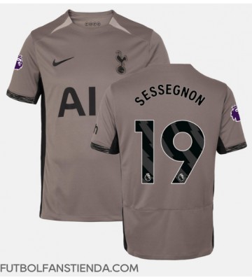Tottenham Hotspur Ryan Sessegnon #19 Tercera Equipación 2023-24 Manga Corta